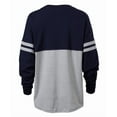 thumbnail image 4 of Boxercraft BW3514 Women's Pom Pom Jersey-Navy/Oxford-S, 4 of 4