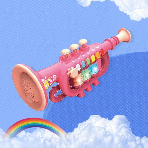 Red toy trumpet discount