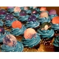 thumbnail image 2 of Assorted Planets Solar System Birthday Cake Toppers, by Deco Machine (30 Count), 2 of 5