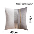 thumbnail image 2 of Funda de almohada con costura de terciopelo, funda de almohada para sofá, almohada para cintura, funda de cojín simple a la moda, 2 of 5