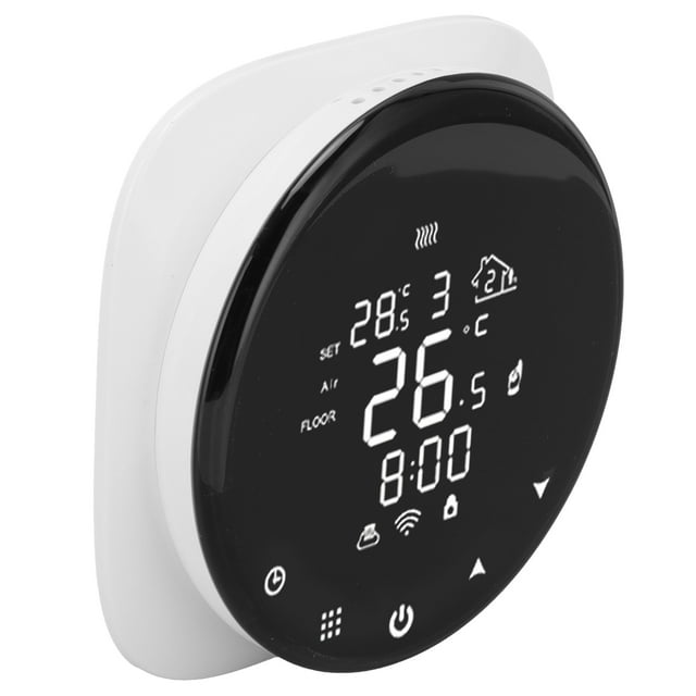 Smart Thermostat, Remote Control 5+2 Or 6+1 Or 7-Day Plan Wifi Temperature Controller For Electric Floor Heating For Water Floor Heating