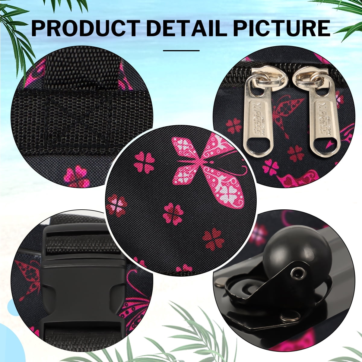 36in Expandable Foldable  Suitcase 3 Layer Foldable  Rolling  Luggage Large Wheeled Travel Bag  for  Home Storage Moving All Trip, EX36-BF