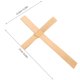thumbnail image 2 of FELTECHELECTR 6Ud Cruz Decorativa Beige Hecha Con Tejido Para De Pascua Y Ambiente Religioso, 2 of 7