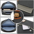 thumbnail image 3 of Mochila UGRACE Vintage para portátil de 15,6 pulgadas con puerto USB, color negro, 3 of 7