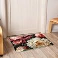 thumbnail image 6 of Peony Non-Slip Polyester Office Rugs: Machine Washable Game Mat and Door Carpet, 6 of 6