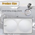 thumbnail image 2 of SHIQI-Car Windshield Sun Shade with Storage Pouch, Car Sun Visor for UV Rays and Sun Heat Protection, Automotive Interior Sun Protection Windshield Sunshade Keeps Your Vehicle Cool (59 * 27.6 inch), 2 of 4