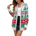 thumbnail image 1 of LUBOT Nouveaux Cardigans de Noël Laids pour Femmes, 1 of 7