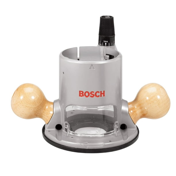 Guía de plantillas del router Bosch RA1161 de base fija sin herramientas