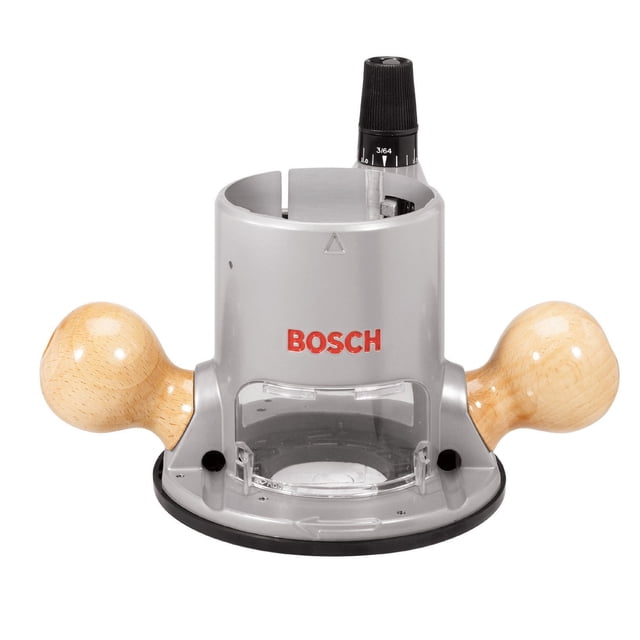 Guía de plantillas del router Bosch RA1161 de base fija sin herramientas