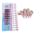 thumbnail image 2 of 240Pcs Semi Cured Gel Nail Strips Works with Any Nail Lamps, Long Lasting, Easy to Apply  Remove, 2 of 7
