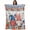 Off-white, variant on Independence Day Blanket Soft Cozy Warm Throw Blanket for Couch, Plush Fuzzy Flannel Blankets for Sofa, Gnomes American Flag Flowers Grey Wooden Bed Blankets Lightweight Gifts for Women, 30"x40"