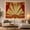 Circus Sunburst, variant on Golden Vortex Within Red Theater Curtains, Mystical Fantasy for Fantasy Fans, Portal Wall Art, Housewarming Gift, Tapestry Wall Hanging for Bedroom, Living Room and Studio