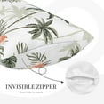 thumbnail image 5 of Balery Vintage Palm Trees Bedding Queen Pillow Cases - Envelope Closure - Soft Brushed Microfiber Fabric - Shrinkage and Fade Resistant Pillow Cases(excluding luggage)-14"x20", 5 of 9