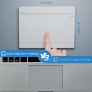 Wireless Bluetooth Wired Touchpad for Windows 10/11, 3 Connection Modes, Multi-Gesture, Compatible with PC Laptop Computer