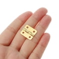 thumbnail image 4 of Bisagras Pequeñas Uxcell de 0.7 pulgadas para Cajas de Joyería con Tornillo para Cajas de Madera de Joyería Plata 12 Paquete, 4 of 6