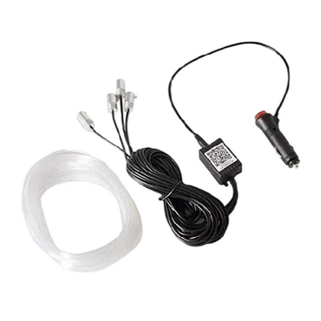 Kit de iluminación de luces de neón Baoblaze con controlador de aplicación compatible para model3 2020