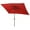 Red/10Ft-Led, variant on Superjoe 9 ft Striped Patio Umbrella Market Umbrella with Push Button Tilt and Crank, Blue & Brown Stripe