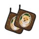 thumbnail image 1 of ""Caroline'S Treasures Shiba Inu Par De Agarraderas Ss8726Pthd 7.5Hx7.5W Multicolor"", 1 of 1