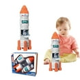 thumbnail image 2 of BINGLI Rocket Launch Toy with Sound & Light Effects - Interactive Space Projection Spraying STEM Toy, Educational Science Experiment Gift for Boys Girls Ages 5+, 2 of 9