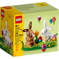 thumbnail image 1 of LEGO Iconic: Easter Rabbits Display - 288 Piece Building Kit [LEGO, #40523, Ages 8+], 1 of 5