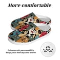 thumbnail image 6 of Lsque Different Cats 1 Pattern Womens Comfort Cotton on Scuff With Memory Foam and Anti-skid Sole Slipper-44/45, 6 of 7