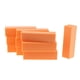 thumbnail image 1 of 10 piezas de bloque pulidor para manicura y pedicura naranja, 1 of 6