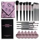 thumbnail image 1 of Set de brochas de maquillaje BS-MALL, 25 unidades, con brocha triangular y bolsa, 1 of 6