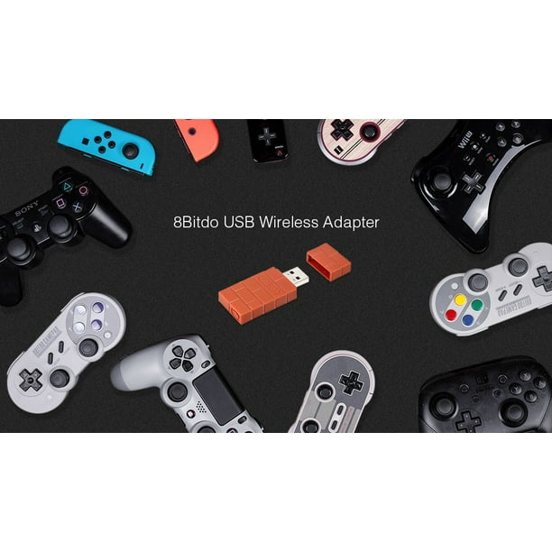8bitdo Wireless Controller Adapter For Nintendo Switch Windows Mac Raspberry Pi With A Otg Cable Walmart Com Walmart Com