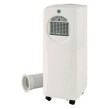 Sunpentown 9,000-BTU Portable Air Conditioner with Supplemental 8,500-BTU Heater, White,