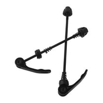 RENACLIPY  Metal Bike Skewer Quick Release Lever Anti Theft Black
