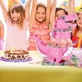 thumbnail image 5 of 3-layer Dinosaur Cupcake Rack Party Decoration Dinosaur Themed Cupcake Stand Dessert Tower Party Birthday Supplies, 5 of 7