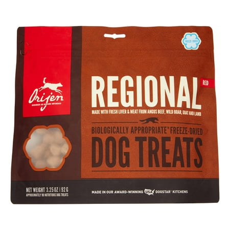 Orijen Regional Red Biologically Appropriate Freeze Dried Dog Treats, 3.25 oz