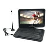 10” TFT LCD Swivel Screen Portable DVD Player with TV, USB/SD/MMC Inputs