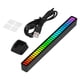 thumbnail image 5 of RBG Music Atmosphere Light Barra de Control de Voz Forma Negra Ajustable 18 Modos para Coche Sala de Juegos Estudio, 5 of 12