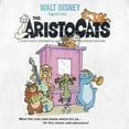 thumbnail image 2 of Women's Aristocats Movie Poster Meet The Cats Graphic Tee White Large, 2 of 4