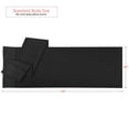 thumbnail image 2 of Nestl Body Pillow Case, Microfiber Body Pillow Cover, Body Pillowcase Size (20"x54"), Black, 2 of 3