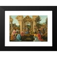thumbnail image 2 of Sandro Botticelli 18x13 Black Modern Framed Museum Art Print Titled - The Adoration of the Magi, 2 of 5