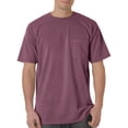 thumbnail image 2 of Comfort Colors T-Shirt à Poche pour Adulte, Épais, Teint en Pièce, L, Baie, 2 of 4