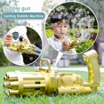 thumbnail image 3 of Máquina de burbujas para niños, juguetes, máquina de burbujas de jabón y pistola de burbujas, máquina de burbujas Gatling, máquina de burbujas automática de ocho agujeros, pistola de burbujas para, 3 of 5