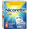 Nicorette 4 mg Coated White Ice Mint 160 Each (Pack of 4)