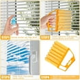 thumbnail image 5 of Herramienta de limpieza de polvo de 7 dedos persianas de ventana de mano Mini polvo B, 5 of 5