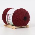 thumbnail image 2 of FURNIX 4Pc Yarn For Crocheting & Knitting,50G Brown Soft Wool Yarn – Perfect For Handmade Scarves & Sweaters,Super Soft Wool Yarn,Extrafine Knitting Yarn,Crochet Handcraft Yarn,Wool Yarn For Knitting, 2 of 2