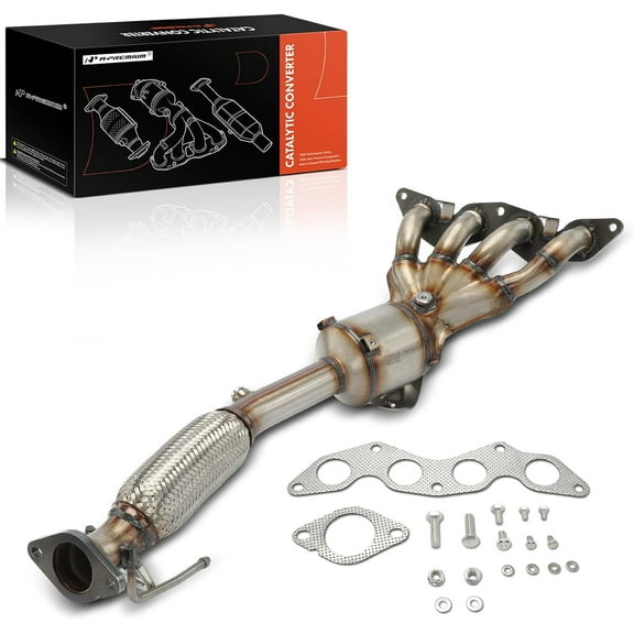 A-Premium Front Exhaust Manifold Catalytic Converter Kit Direct-Fit Compatible with Ford Focus 2012-2018 2.0L, EPA Compliant