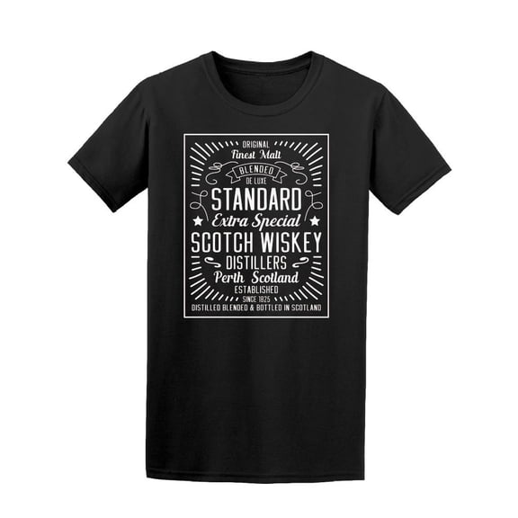 Extra Special Scotch Wiskey Tee Men's -Image by Shutterstock