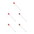 thumbnail image 1 of Justharion Stirrer Stirring Rod Silicone Long Handle Bar Tool Restaurant Cafe Red Strawberries 5Set, 1 of 6
