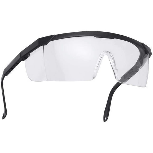 1 Pcs Safety Glasses Impact Resistae Protective Splash Proof Glasses Lab Goggles for Doing Experimen Cycling (Black Frame)