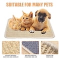 thumbnail image 3 of 2 alfombrillas rascadoras de conejo, sisal natural, gato, conejo, conejo, tapete rascador de conejo para interiores y exteriores, tapete para rascar el piso de gato, 3 of 6