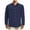 Navy Deals, variant on Men Formal Shirt Solid Lapel Button Down Long Sleeve Overd Cotton Tops Office Work Business Tees Casual Loose Comforty Breathable Blouses Classic Fall Winter Clothes