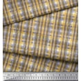 thumbnail image 2 of Soimoi Polyester Crepe Fabric Geometric Check Print Sewing Fabric Yard 52 Inch Wide, 2 of 3