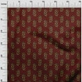 thumbnail image 2 of oneOone Tissu Viscose Georgette Feuilles & Floral Imprimé Bloc Tissu BTY 42 Pouces de Large, 2 of 4